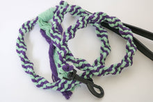 Load image into Gallery viewer, Coral Twist Macramé leash
