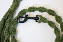 Load image into Gallery viewer, Olive Macramé Leash
